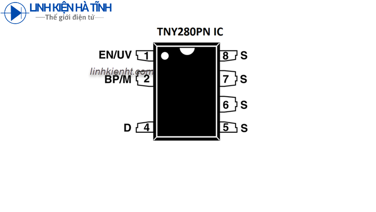 IC Nguồn TNY280PN TNY280P TNY280 DIP-7 Mới Chính Hãng
